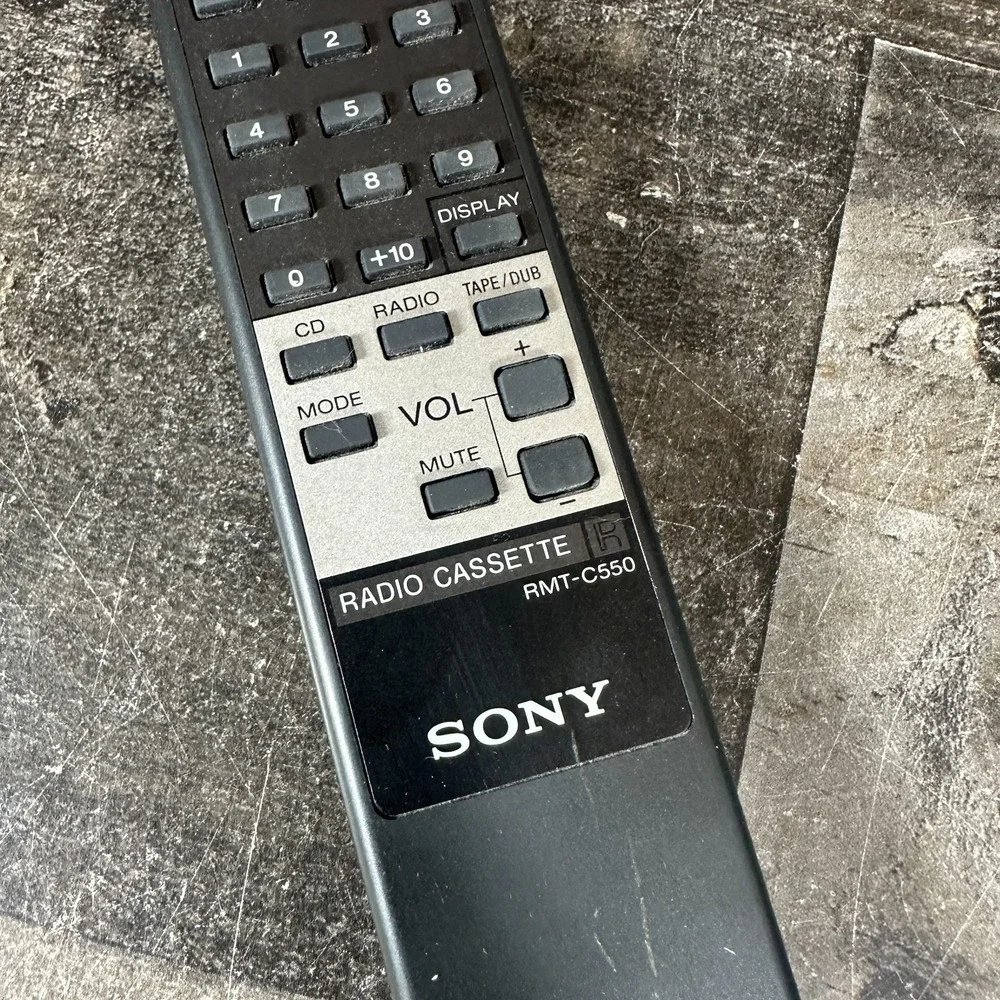 SONY RMT-C550 Radio Remote Control for CCDF50 CFD550 LBTD170 RMC550